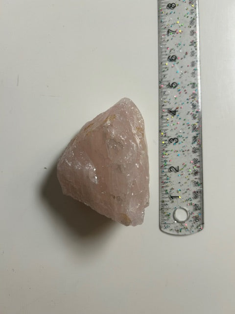 Large Rough Rose Quartz Block – Love, Compassion & Heart Chakra Healing