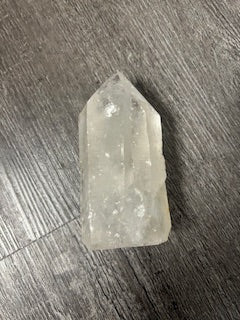 Medium Clear Quartz Tower – Vitality, Visualization, & Healing