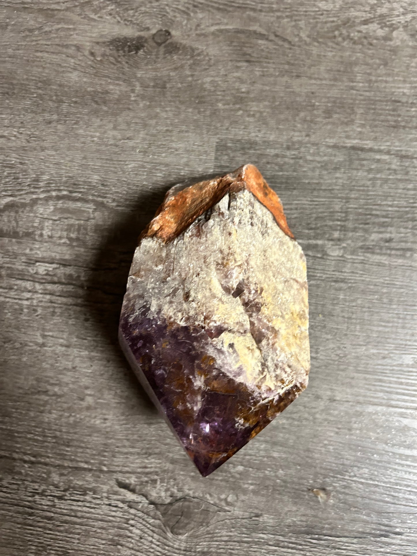 Polished Amethyst Point – Grounding, Healing, & Inner Power