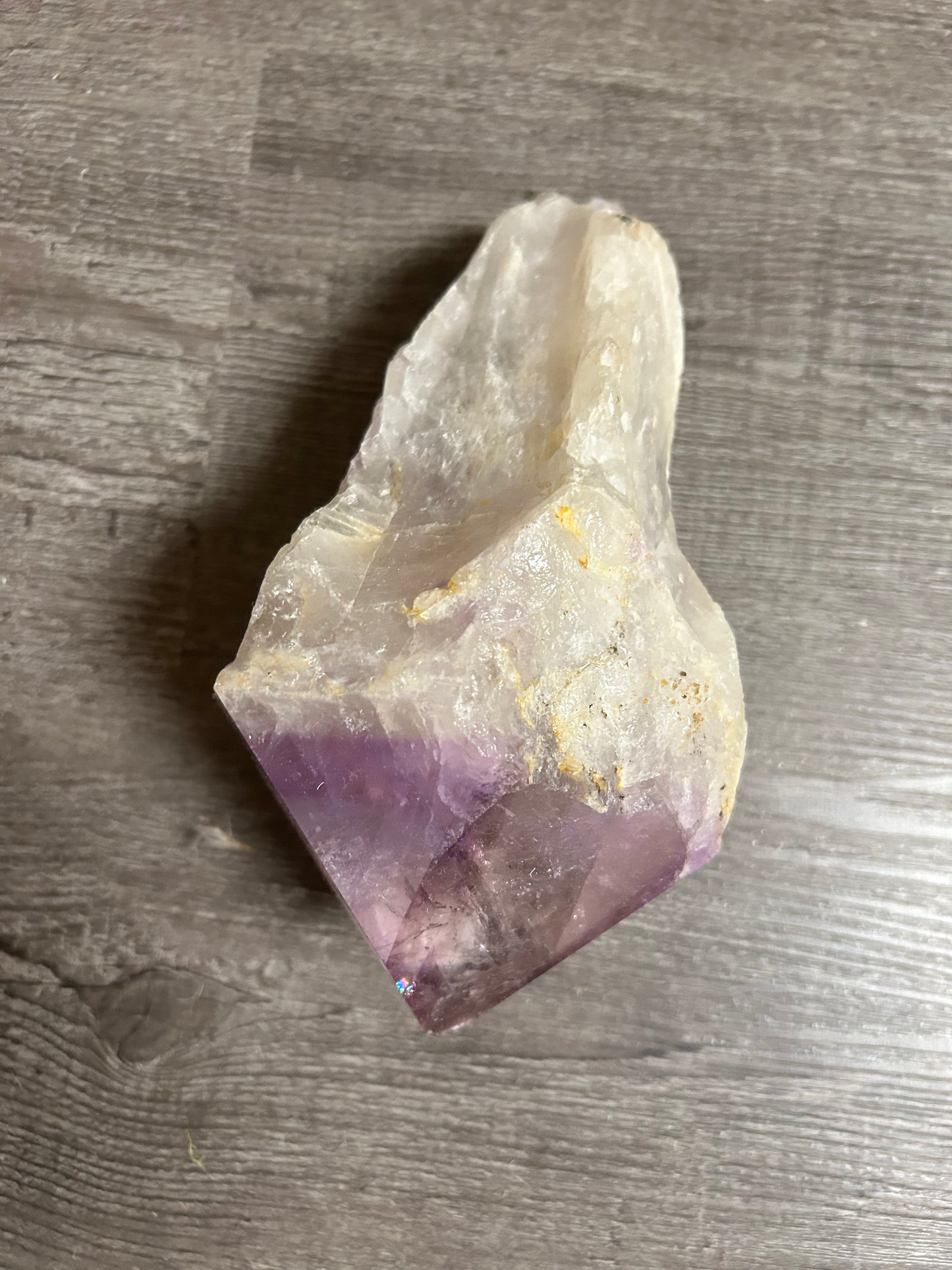 Polished Amethyst Point – Grounding, Healing, & Inner Power