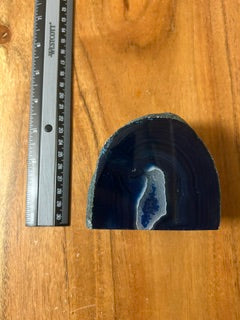 Dark Blue Agate Arch – Harmony, Balance, & Growth
