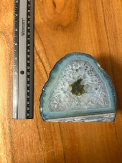 Light Blue Agate Arch – Harmony, Balance, & Growth