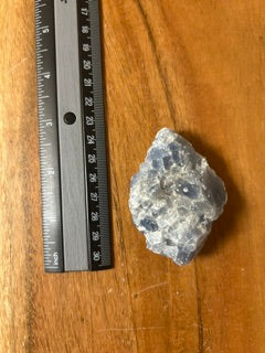 Raw Angelite Pieces – Spiritual Connection, Peace, & Balance