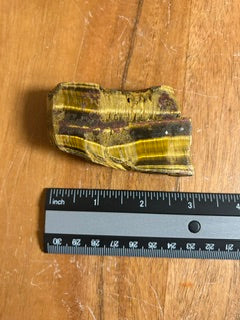 Medium Tiger's Eye Slab – Strength, Protection & Passion