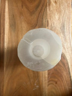 Selenite Tower Lamp – Vitality, Renewal & Elemental Connection