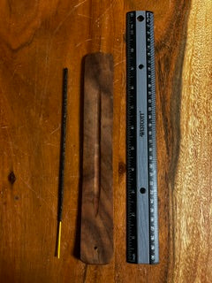 Wooden Plank Incense Holder