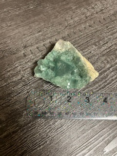 Small Light Green Fluorite Cluster – Protection, Strength & Vitality