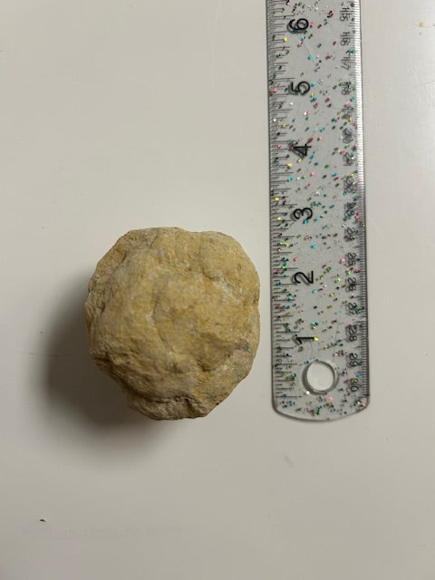 Large Clear Quartz Closed Geode – Vitality, Imagination, & Healing