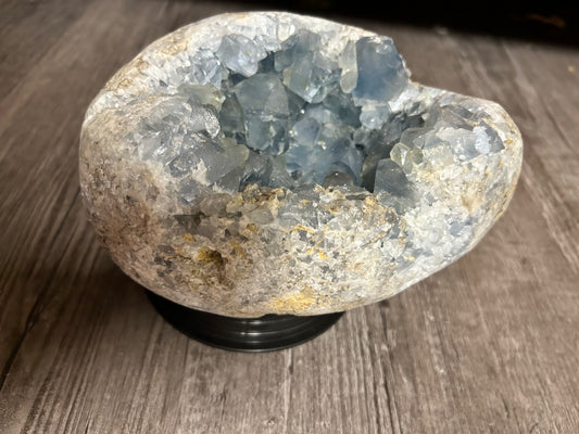 Raw Celestite Geode – Hope, Peace, & Balance