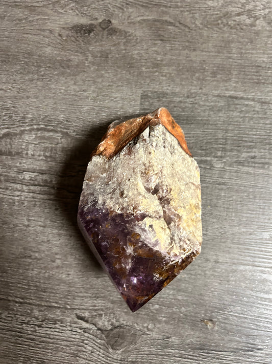 Polished Amethyst Point – Grounding, Healing, & Inner Power
