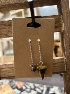 Crystal Pendulum - Tiger's Eye