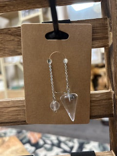Crystal Pendulum - Clear Quartz