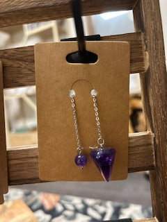 Crystal Pendulum - Dark Amethyst