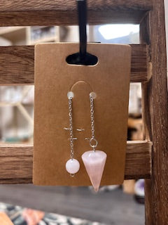 Crystal Pendulum - Rose Quartz