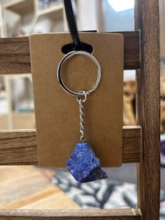Crystal Keychain - Blue Lapis