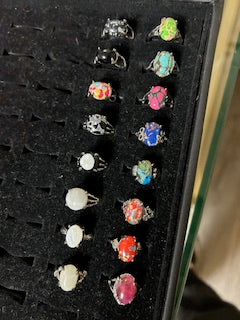 Crystal Rings - Assorted Gem Pack