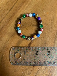 Crystal Bracelet - Rainbow Beads