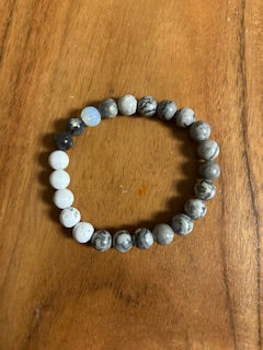 Crystal Bracelet - Opal & Stone