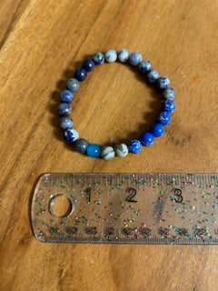 Crystal Bracelet - Blue Lapis