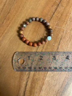 Crystal Bracelet - Jasper & Sandstone