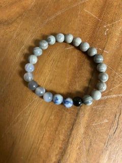 Crystal Bracelet - Assorted Quartz & Obsidian