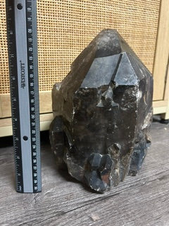 Smoky Quartz Point – Strength, Focus, & Grounded Confidence
