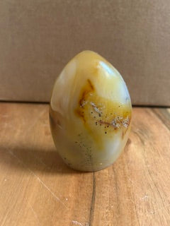 Multicolored Agate Flame – Harmony, Knowledge, & Growth