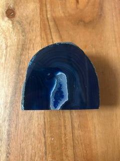 Dark Blue Agate Arch – Harmony, Balance, & Growth