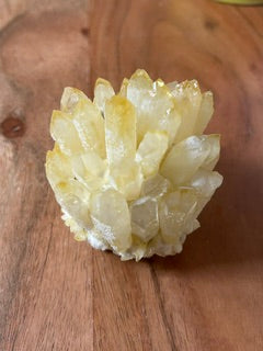 Yellow Quartz Lotus – Harmony, Calm, & Wealth