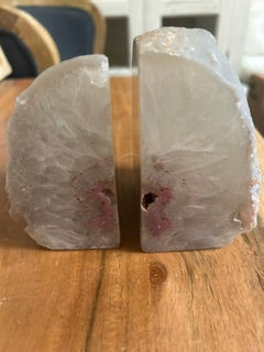 Multicolored Quartz Bookends – Calm, Self Love, & Spiritual Energy