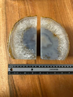 Multicolored Quartz Bookends – Calm, Self Love, & Spiritual Energy