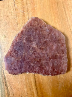 Strawberry Agate Slice – Love, Prosperity & Wealth