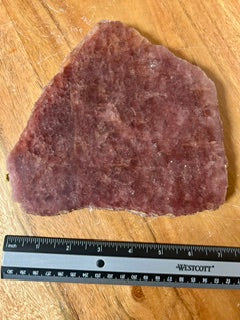 Strawberry Agate Slice – Love, Prosperity & Wealth