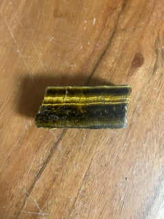 Small Tiger's Eye Slab – Strength, Protection & Passion