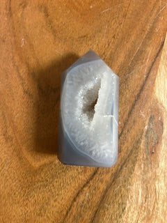 Multicolored Geode Tower – Wisdom, Grounding & Power