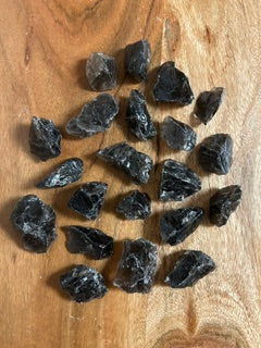 20 Small Smoky Quartz Pieces (Bulk) – Grounding, Strength, & Healing
