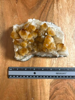 Medium Raw Citrine Points – Ancient Wisdom, Calm & Rooted Connection