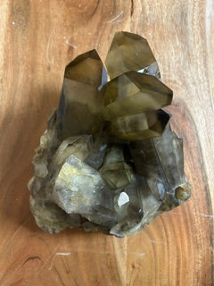 Large Raw Smoky Quartz Cluster – Vitality, Stability, & Empowered Grounding