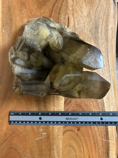 Large Raw Smoky Quartz Cluster – Vitality, Stability, & Empowered Grounding