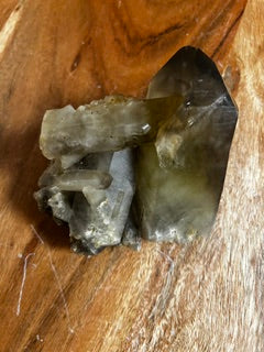 Small Raw Smoky Quartz Cluster – Vitality, Stability, & Empowered Grounding
