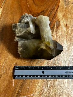 Small Raw Smoky Quartz Cluster – Vitality, Stability, & Empowered Grounding