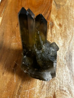 Medium Raw Smoky Quartz Cluster – Vitality, Stability, & Empowered Grounding