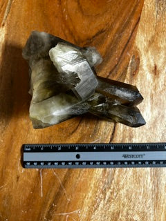 Medium Raw Smoky Quartz Cluster – Vitality, Stability, & Empowered Grounding