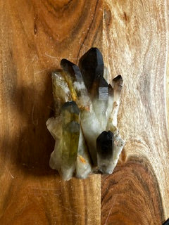 Medium Smoky Quartz Fan – Vitality, Stability, & Empowered Grounding