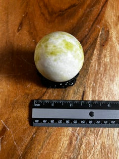 Medium Serpentine & Jade Sphere – Balance, Enlightenment, & Mediation