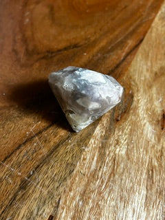 Polished Flower Agate Diamond – Forgiveness, Peace, & Love