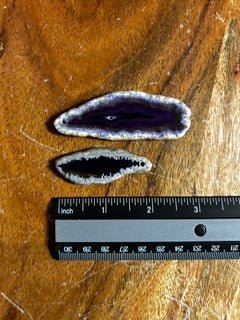 Polished Amethyst Flower Set – Grounding, Healing, & Inner Power