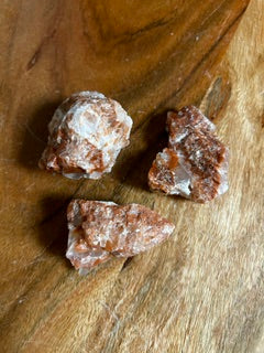 Medium Clear Quartz & Carnelian – Vitality, Visualization, & Healing