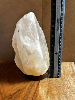 Medium White Himalayan Salt Lamp – Stability, Balance, & Serenity