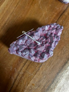 Pink Crystal Shaped Candle